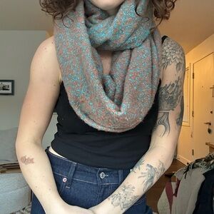 Cozy Multicolor Infinity Scarf